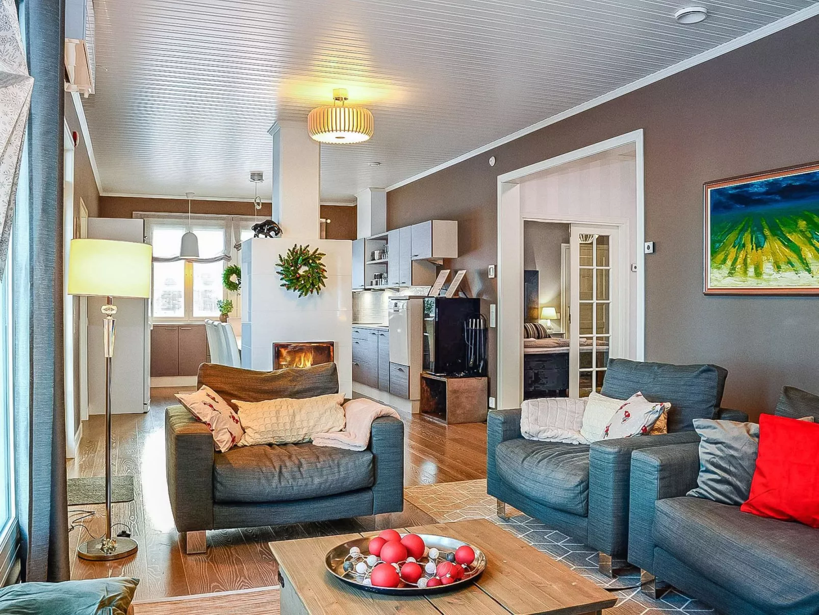 Villa nyåker-Dedans