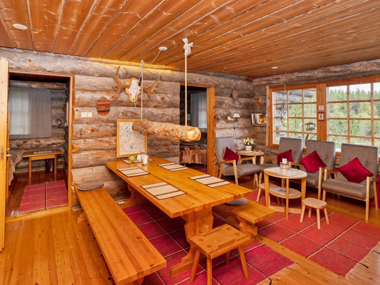 Rukan impivaara-Dedans