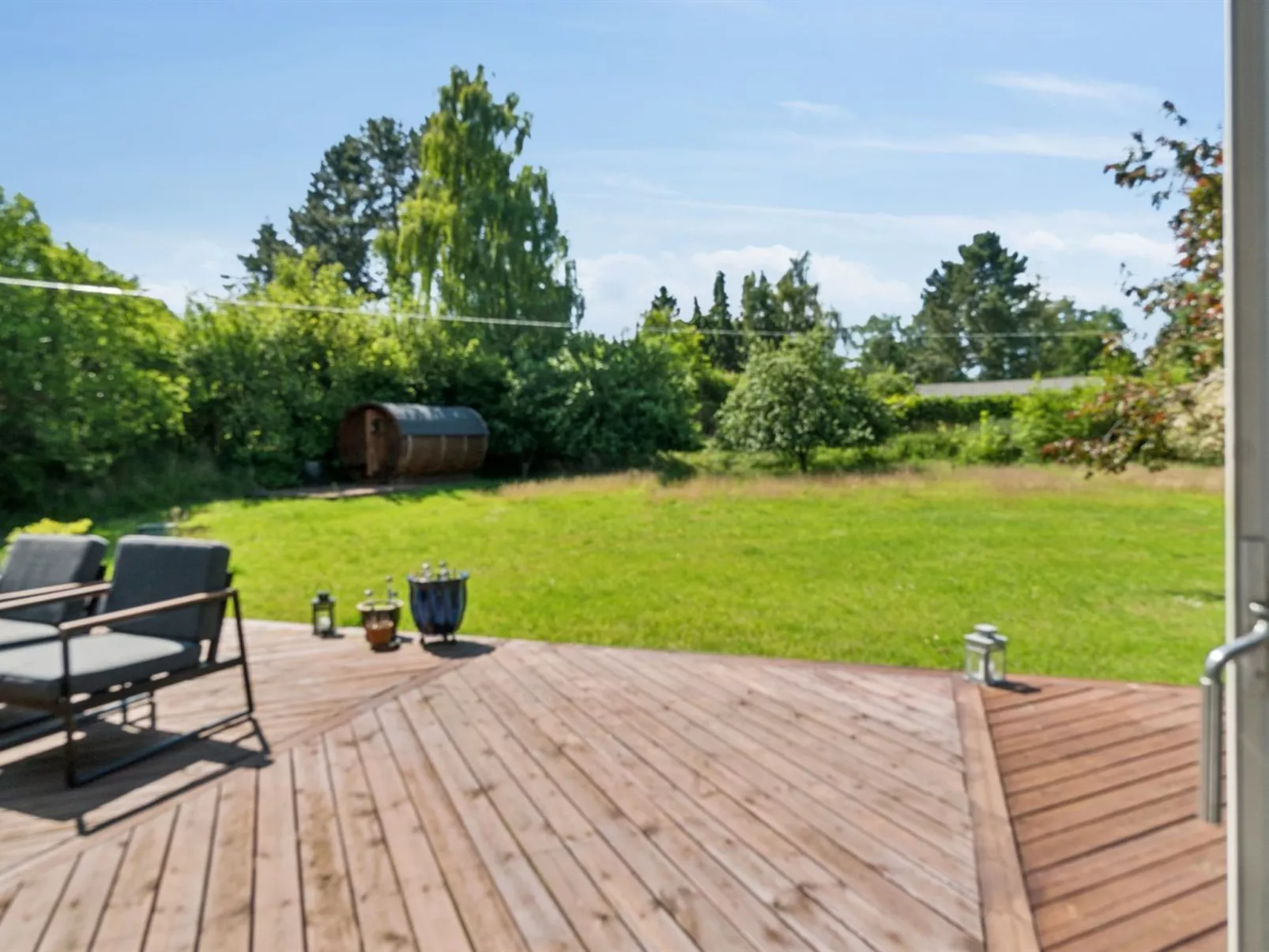 "Holmer" - 2.5km from the sea-Draußen