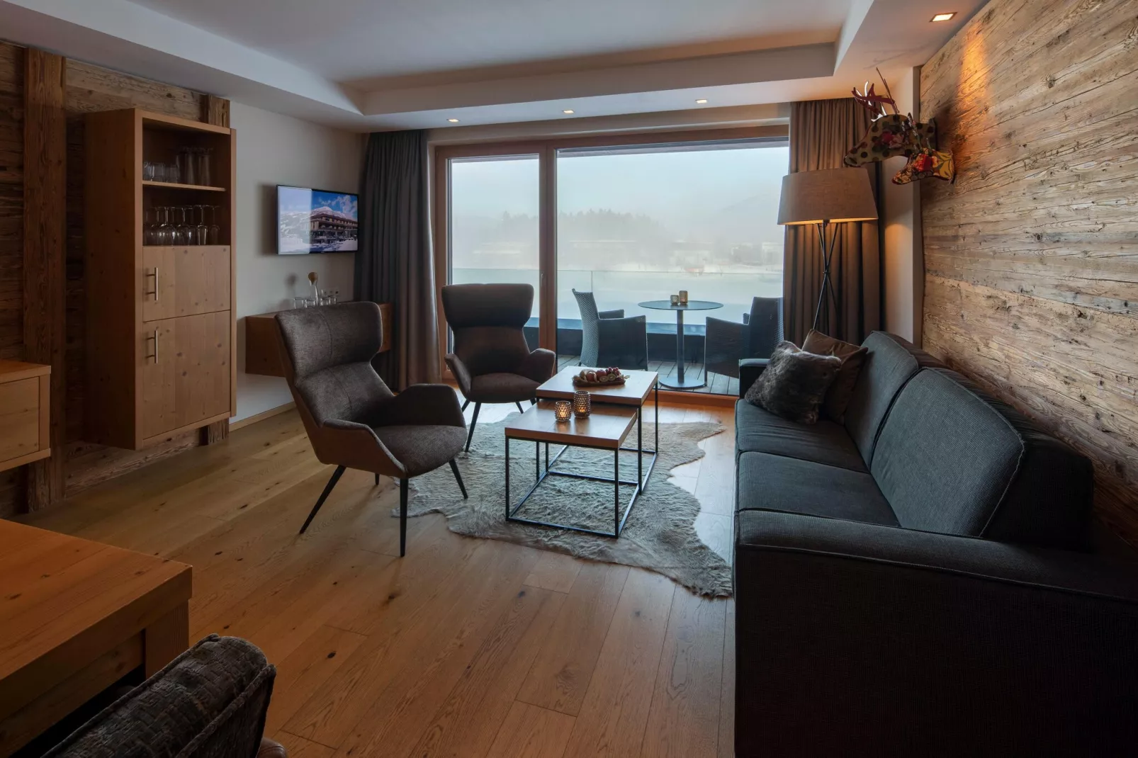 Berg & Golf Apartments Westendorf 2-Wohnzimmer