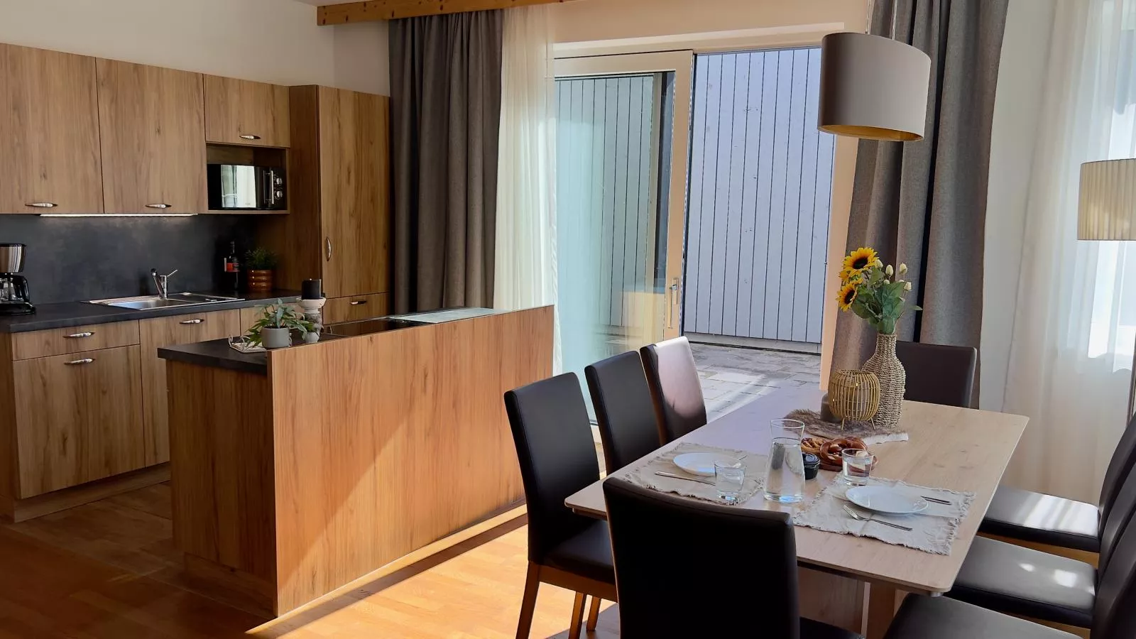 Winzerchalet-Esszimmer