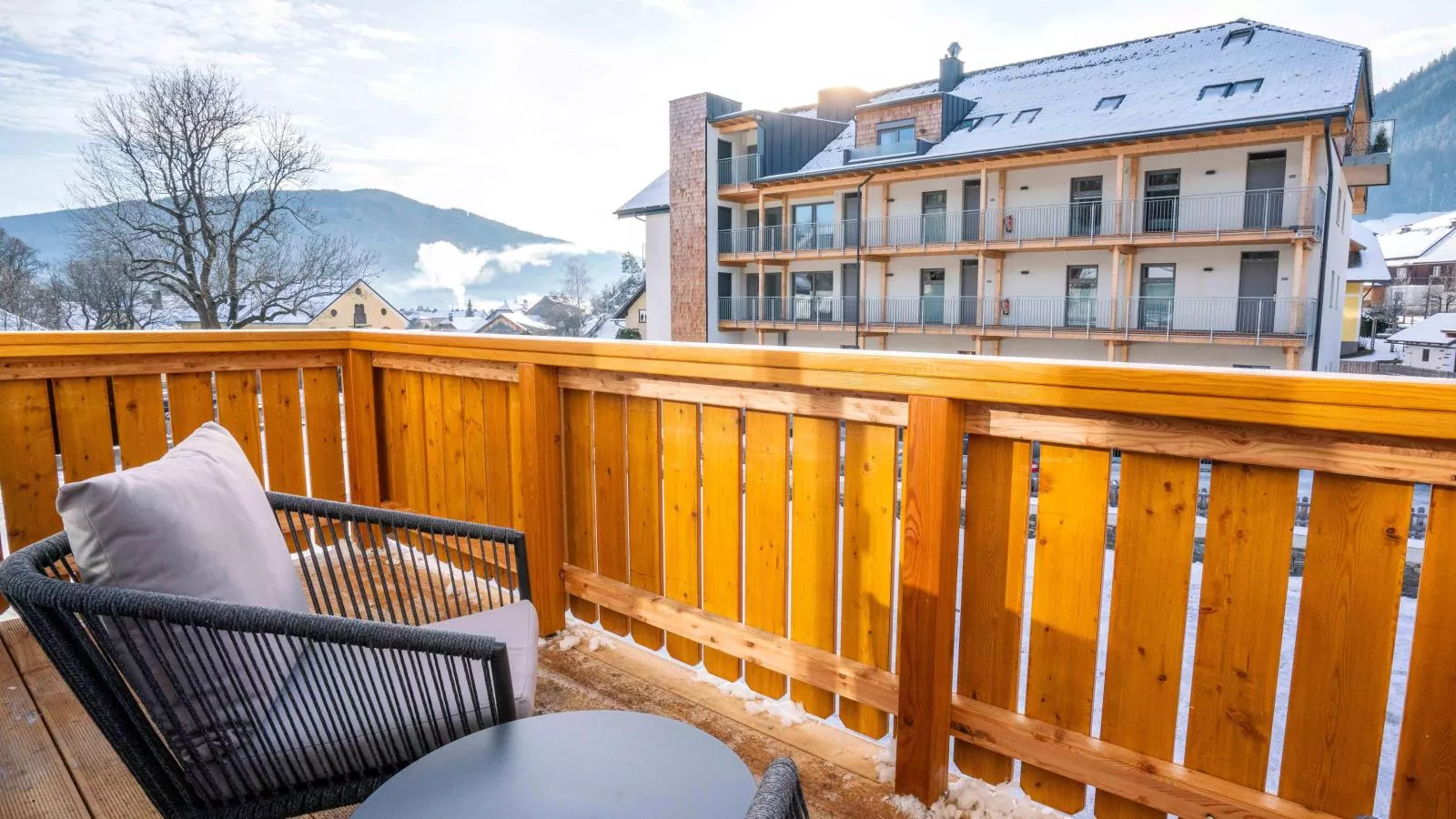 Kaminzimmer Suite-Terrace balcony