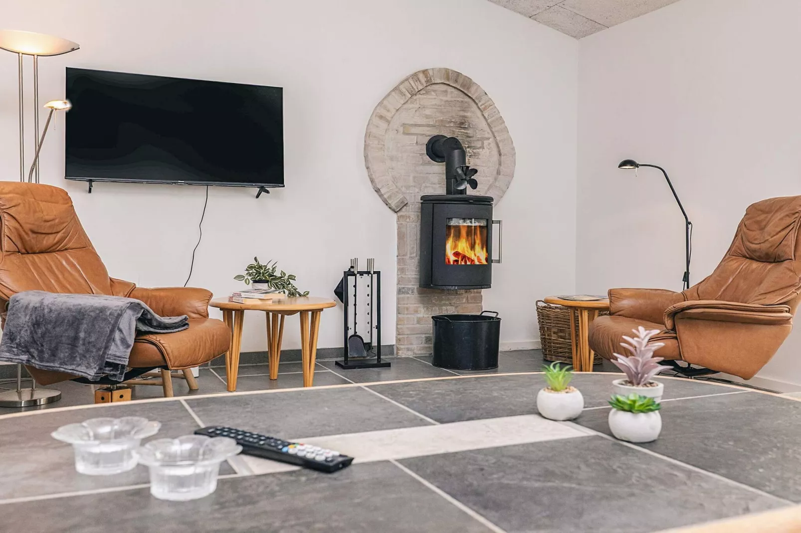 Maison de vacances pour 6 a Løkken-Intérieur