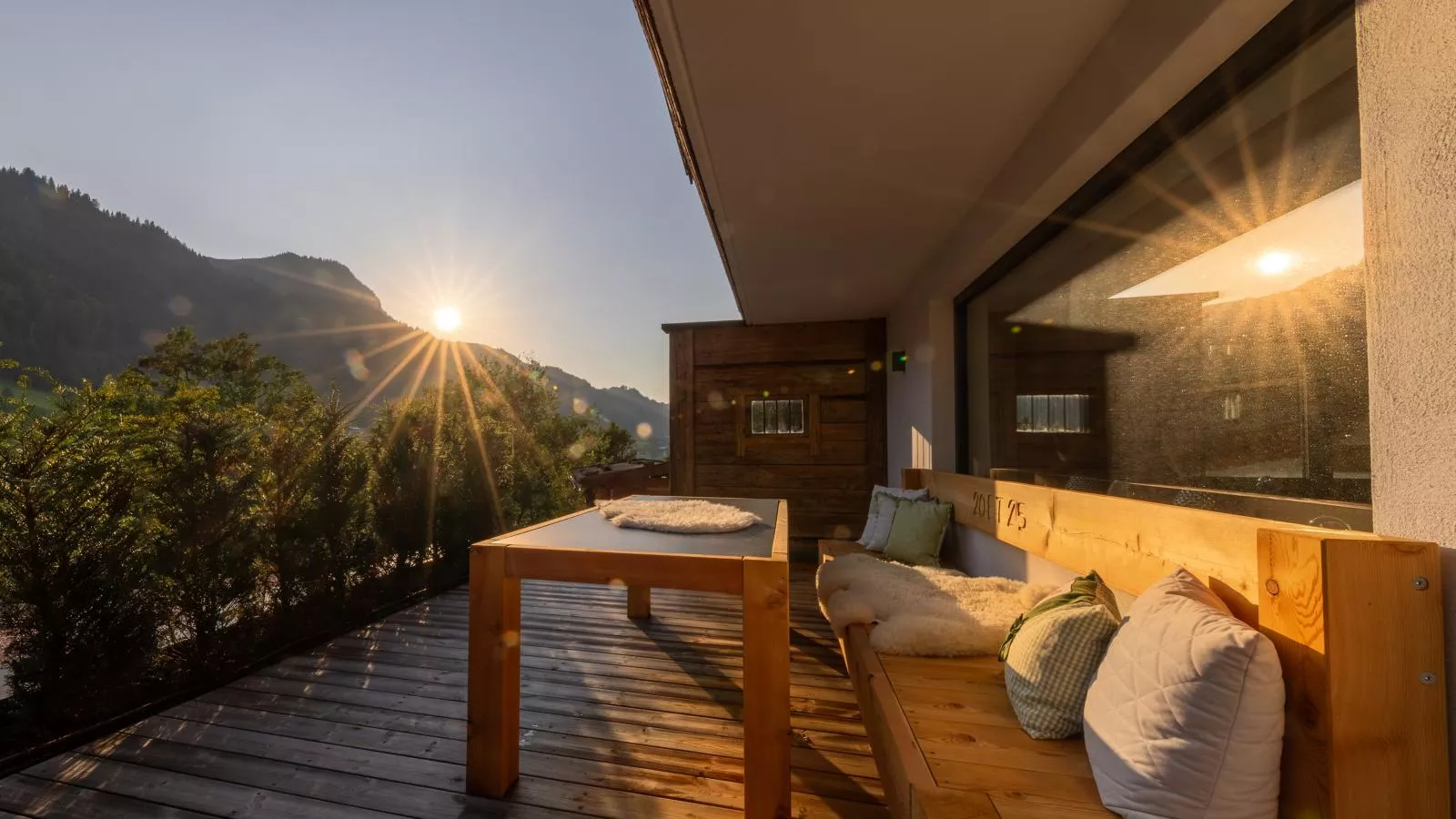 City Hide-Away Hahnenkamm Top 1-Terrasse / balcon
