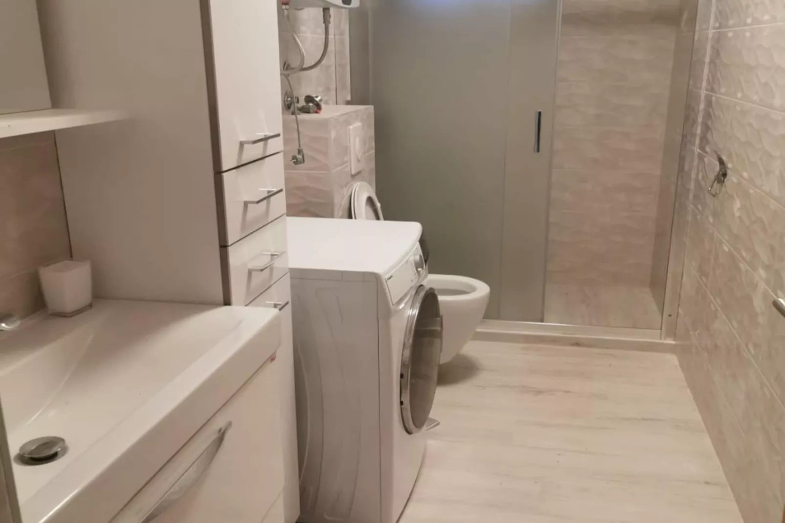 Two-bedroom Apartment With Sea View A1-Bathroom