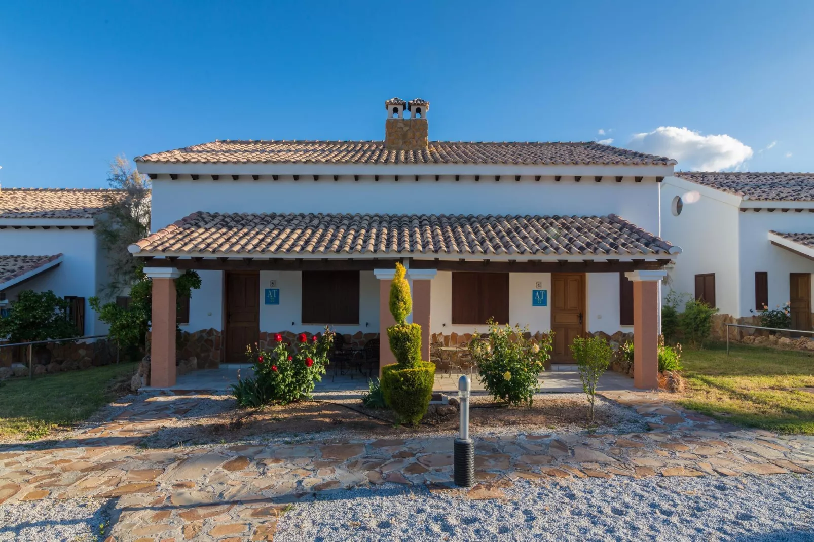 Bungalow Alcón 21 - Außenbereich Sommer