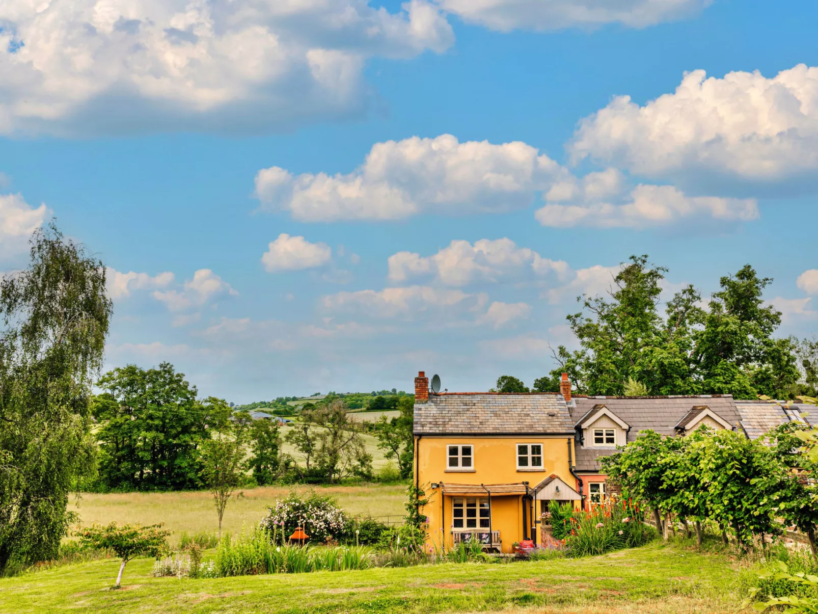 Beili Glas Cottage-Dehors
