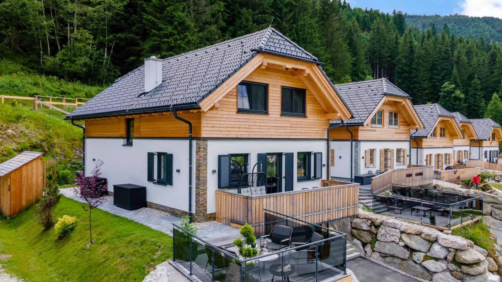 Chalet Hirschblick-Exterior summer