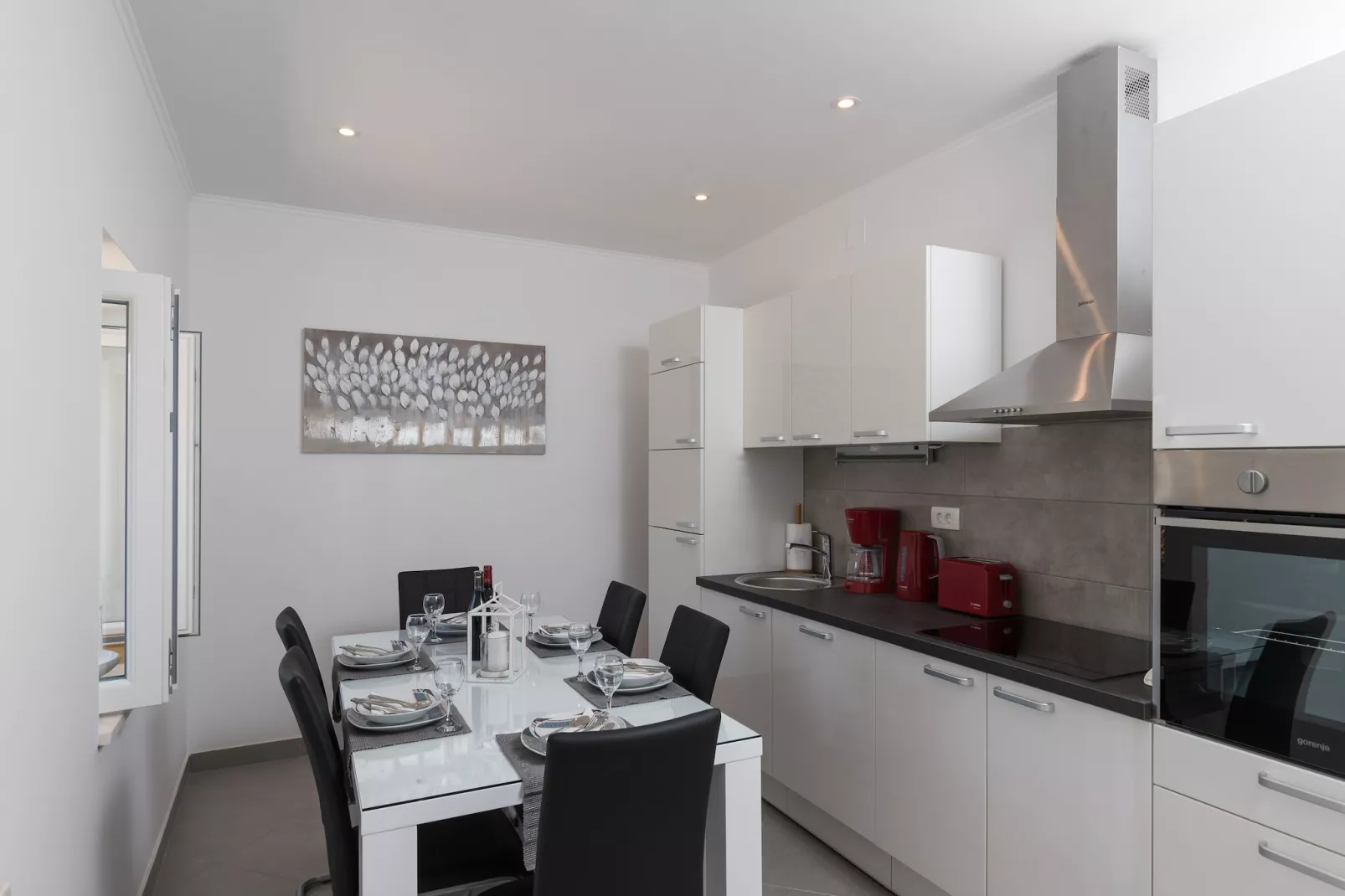 Holiday Home Monika - Two Bedroom Holiday Home with Terrace and Sea View-Dining room