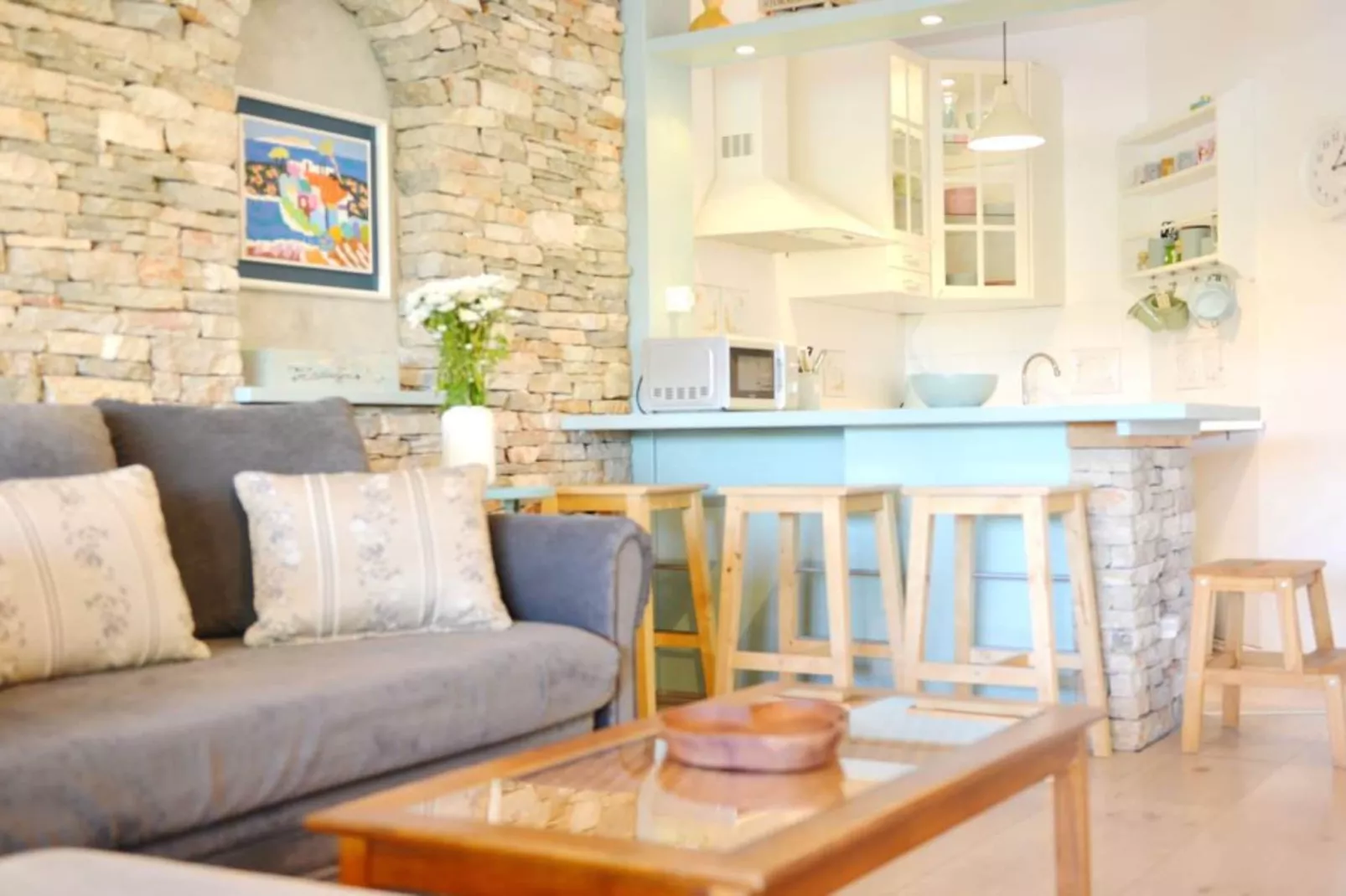 Two-Bedroom Apartment (Kadulja)-Living room