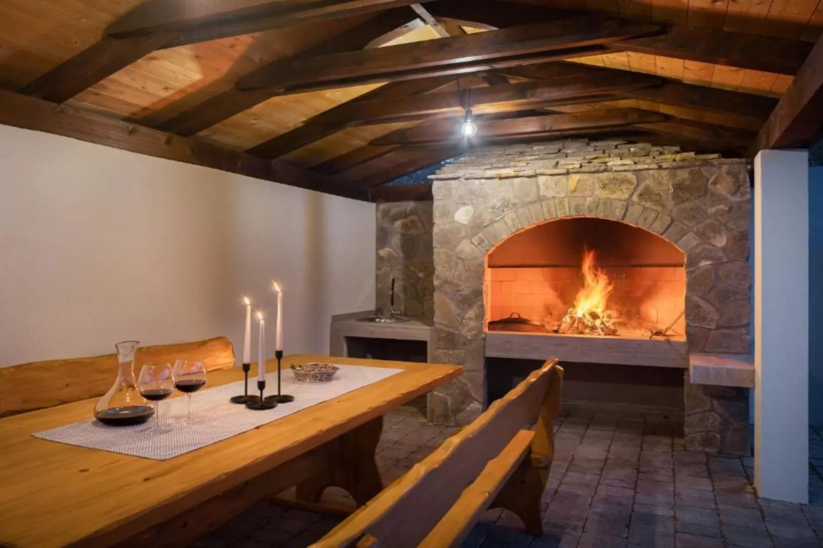 Villa Casa Di Pietra-Dining room