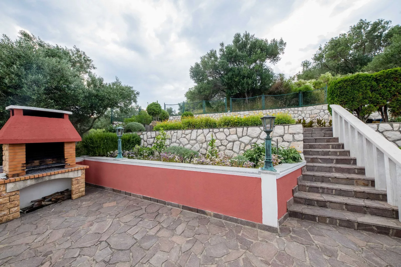 Guest House Villa Anggela - Classic Double room with Balcony and Sea View (BR1)-Outdoor