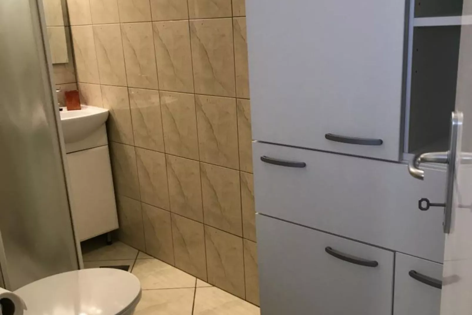 Apartmani Stefanija - Studio With Garden View-Badezimmer