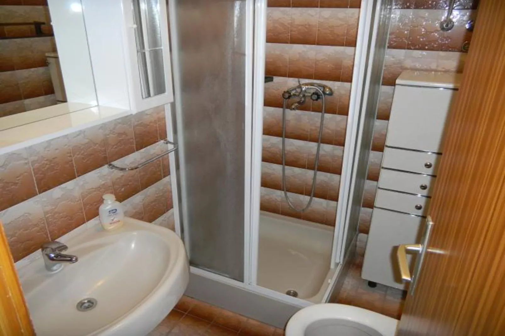 Apartments Jaman Dalmatica Čiovo - One Bedroom Apartment with Sea View and Terrace-Bathroom