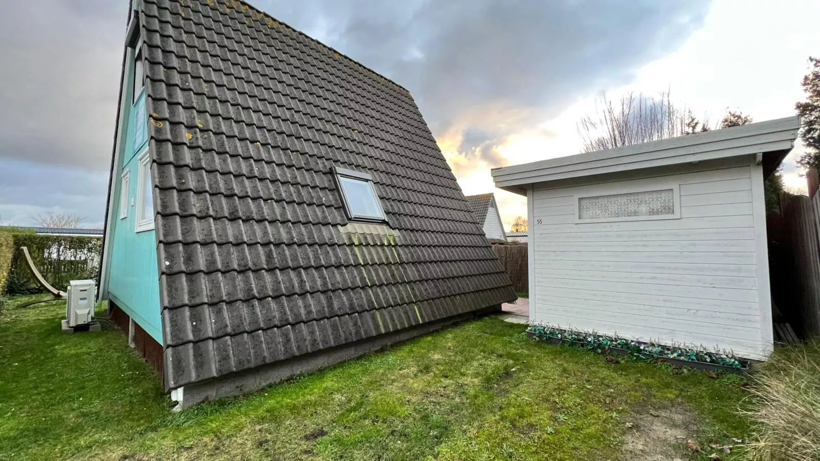 Duinhuisje H55-Exterior in summer