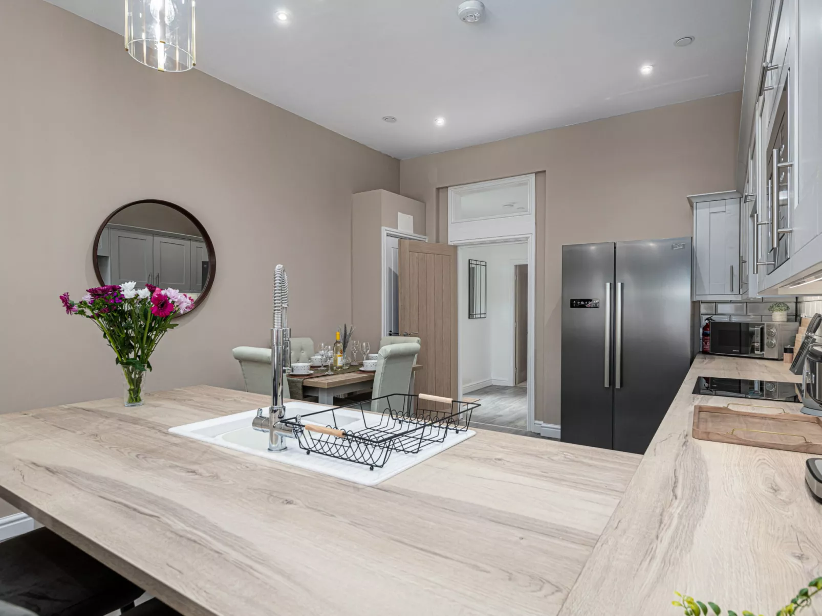 Peace Retreats Apartment - Pwllheli-Dedans