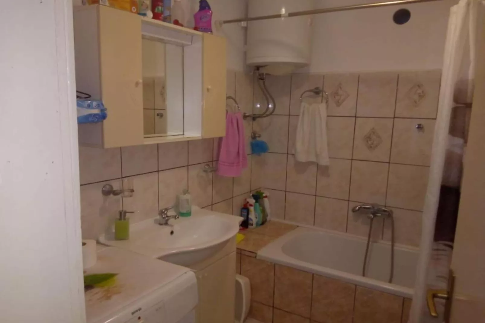 Apartments Ćubela - One Bedroom Apartment with  Terrace (Ap4)-Badezimmer