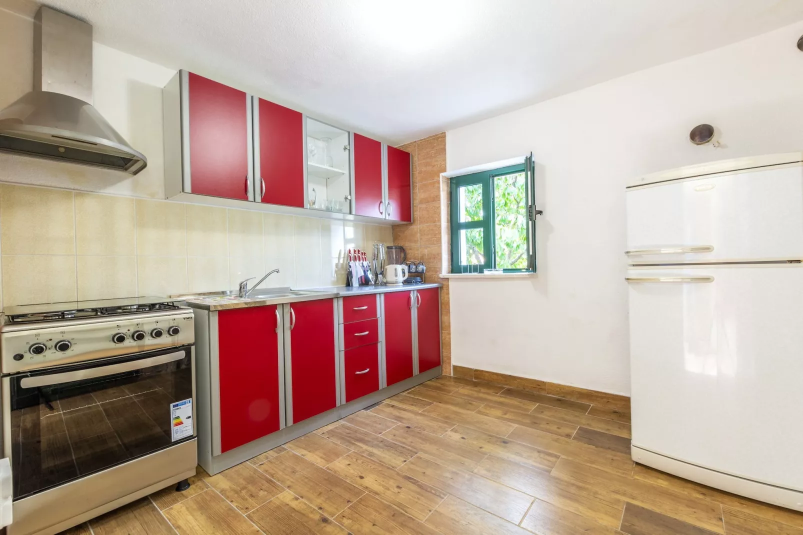 Rustical Resort Kokorići with Shared Outdoor Swimming Pool - Two Bedroom Holiday Home-Küche