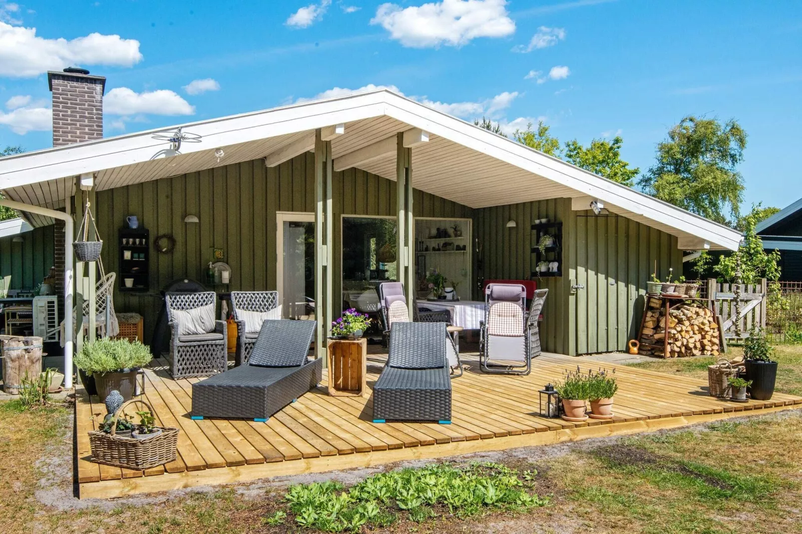 Maison de vacances pour 6 a Ulfborg
