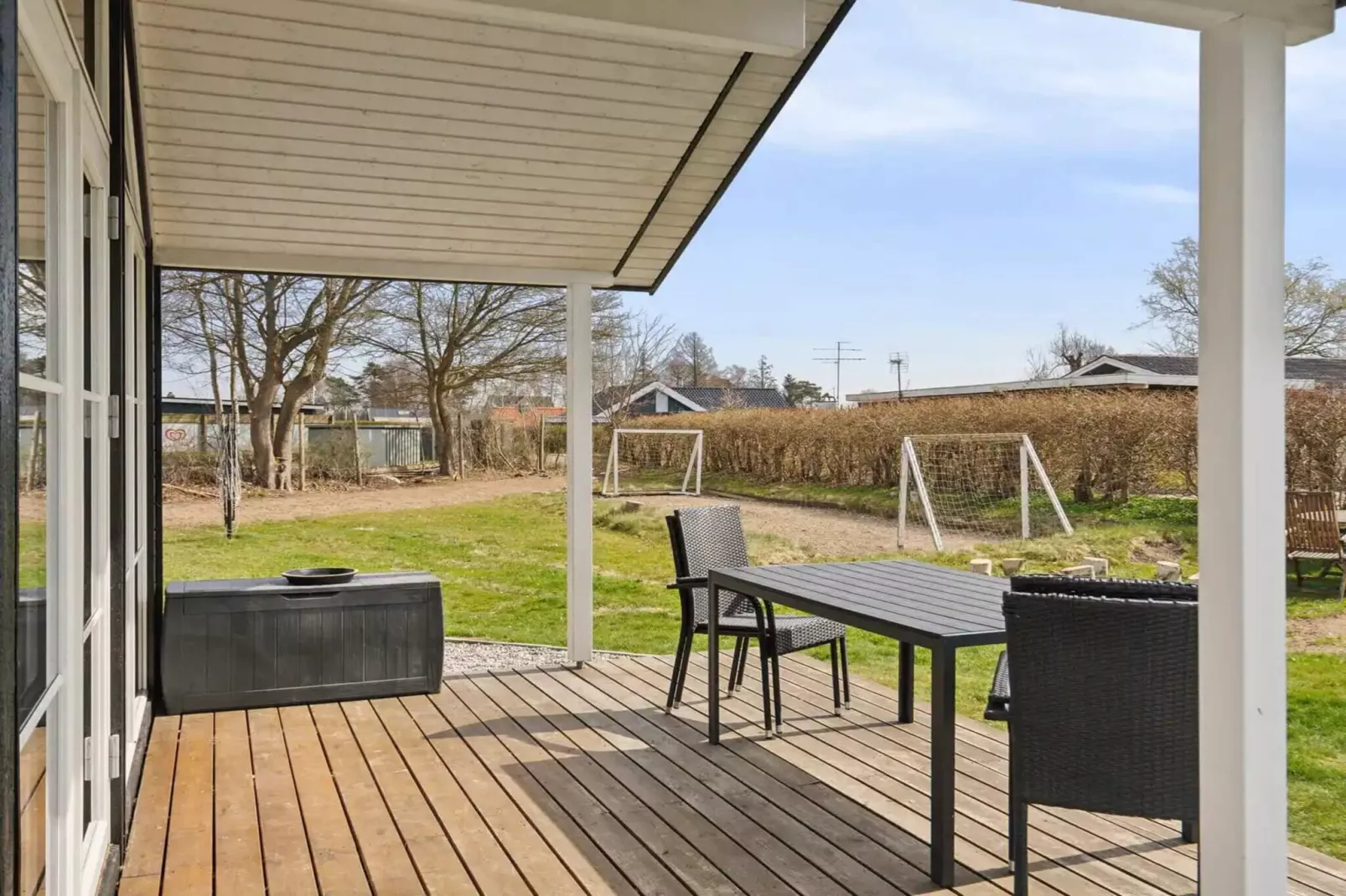 5 Sterne Ferienhaus in Børkop-Im Freien