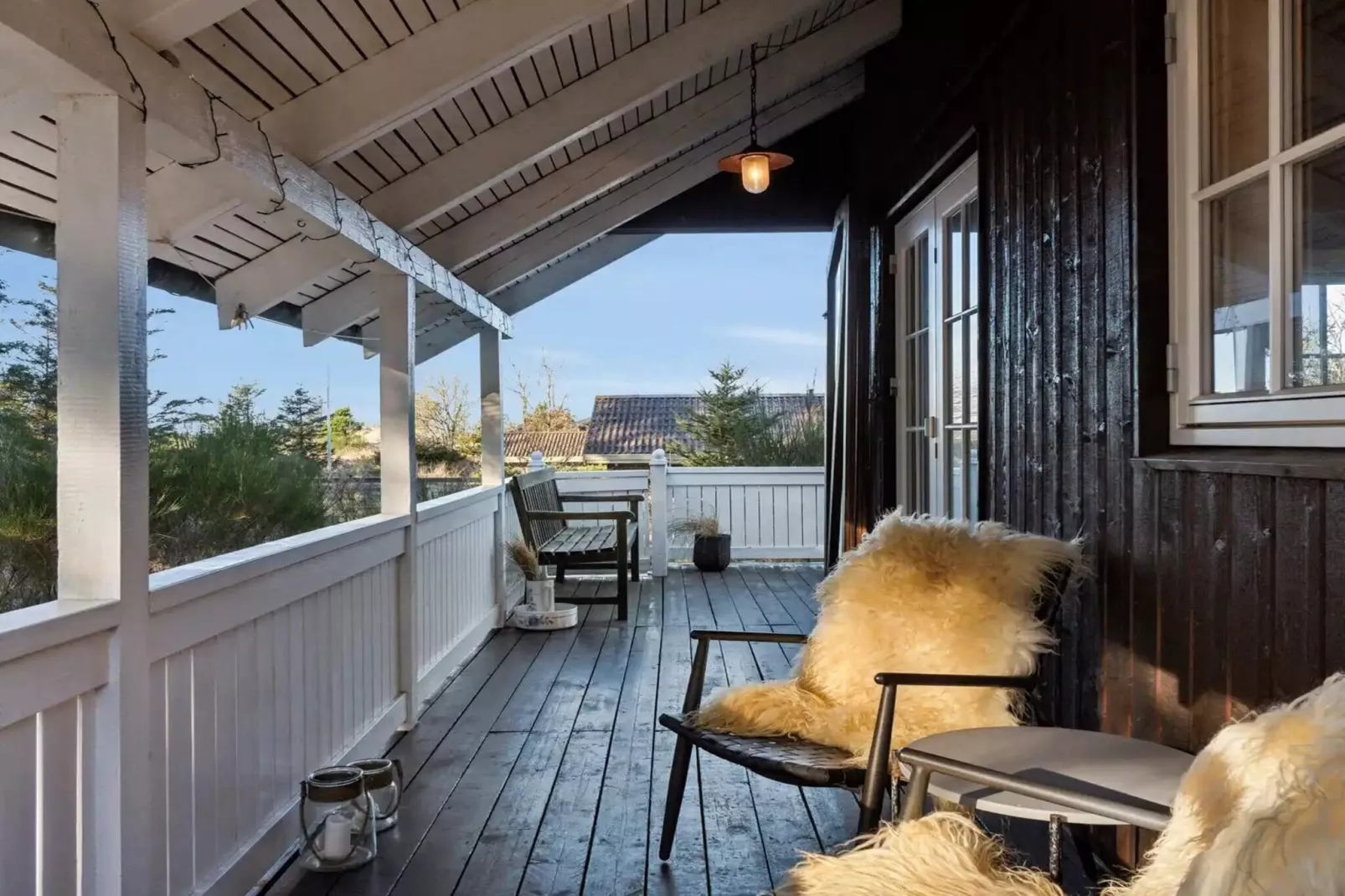 5 Sterne Ferienhaus in Blokhus-Im Freien