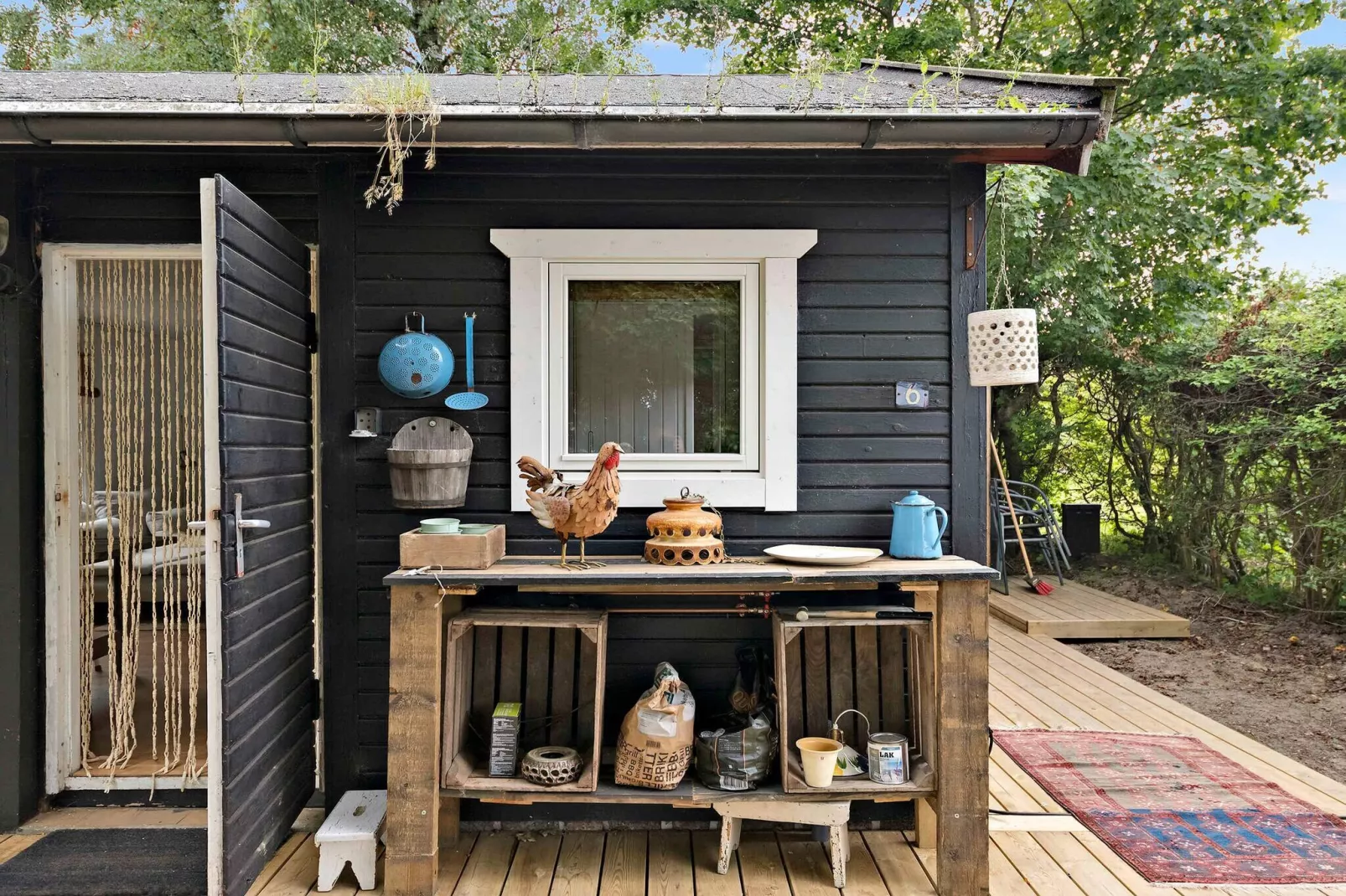 5 Sterne Ferienhaus in Allinge-Im Freien