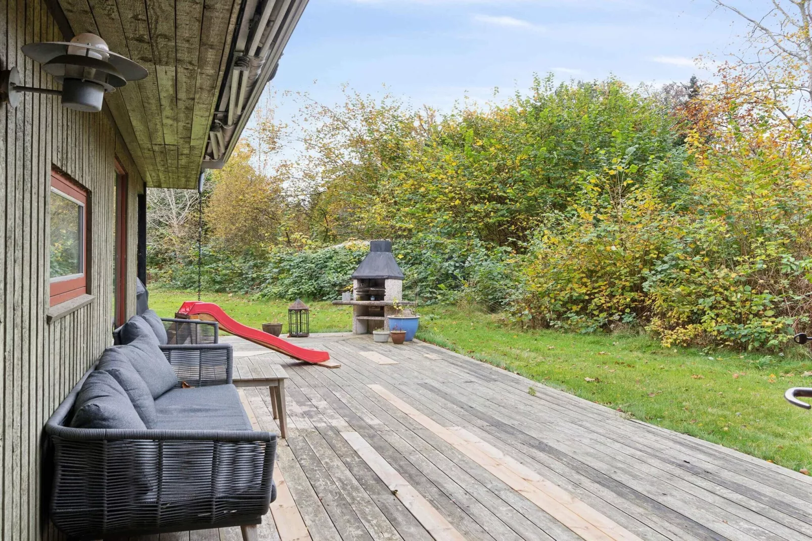 5 Sterne Ferienhaus in Nykøbing Sj-Im Freien