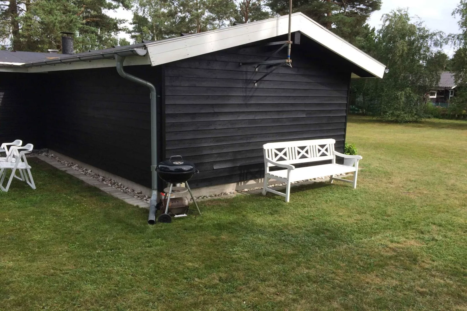 5 Sterne Ferienhaus in Nykøbing Sj-Im Freien