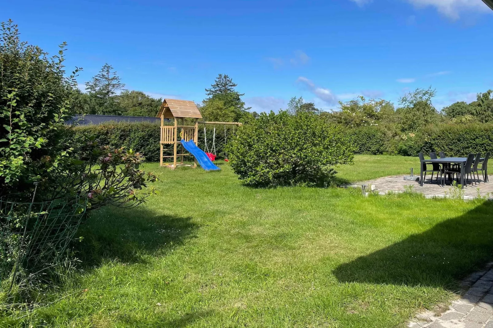 5 Sterne Ferienhaus in Rødby-Im Freien