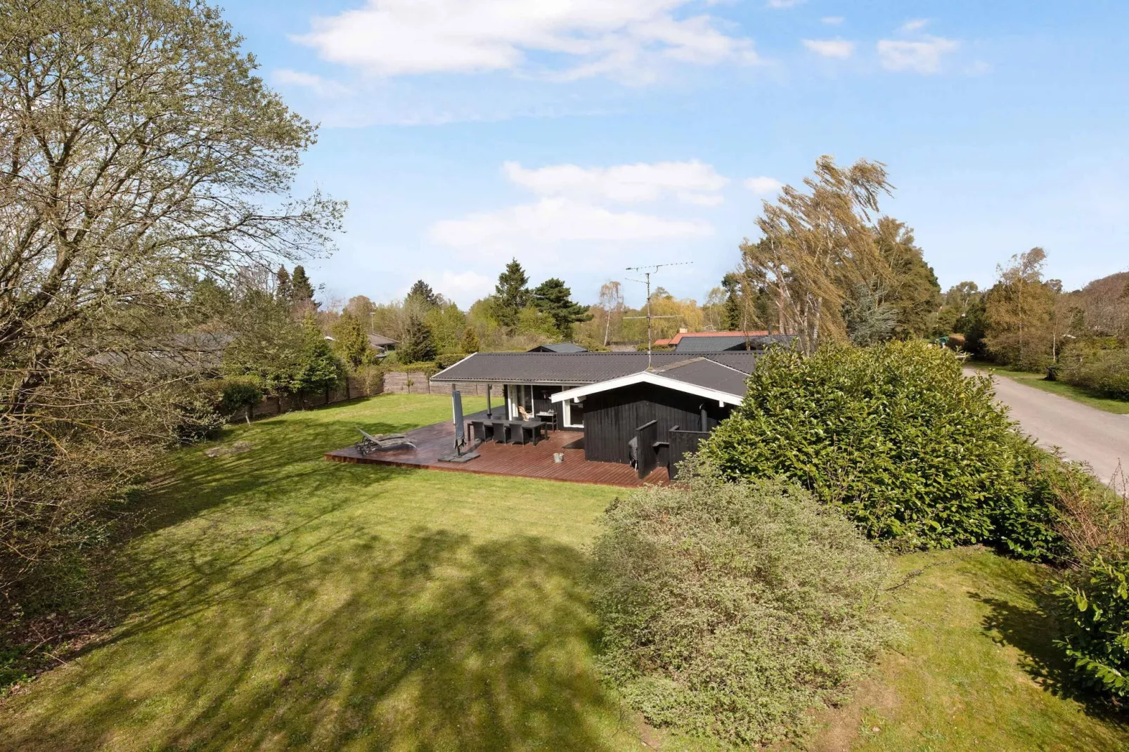 5 Sterne Ferienhaus in Hornbæk-Im Freien