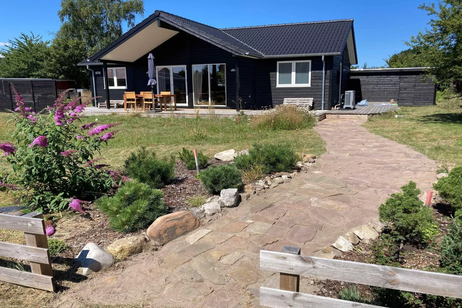 5 Sterne Ferienhaus in Nexø-Im Freien