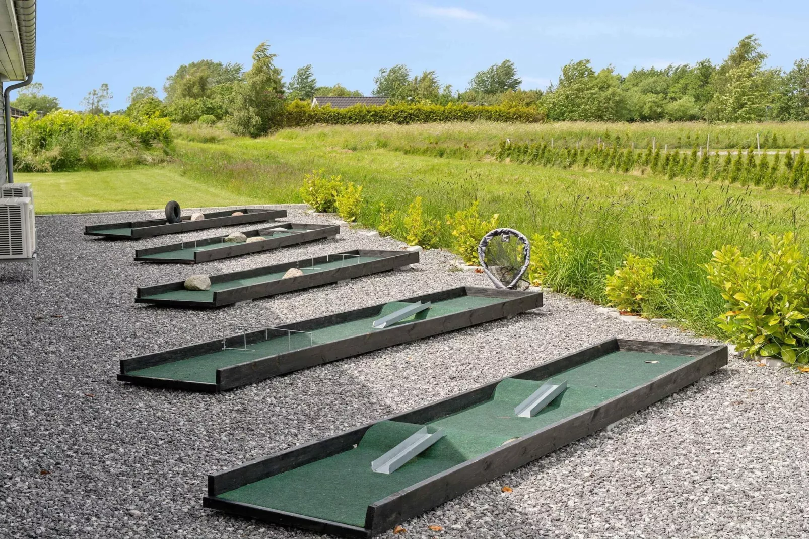 5 Sterne Ferienhaus in Idestrup-Im Freien