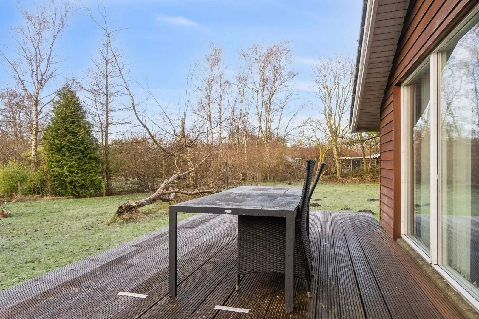 5 Sterne Ferienhaus in Grenaa-Im Freien