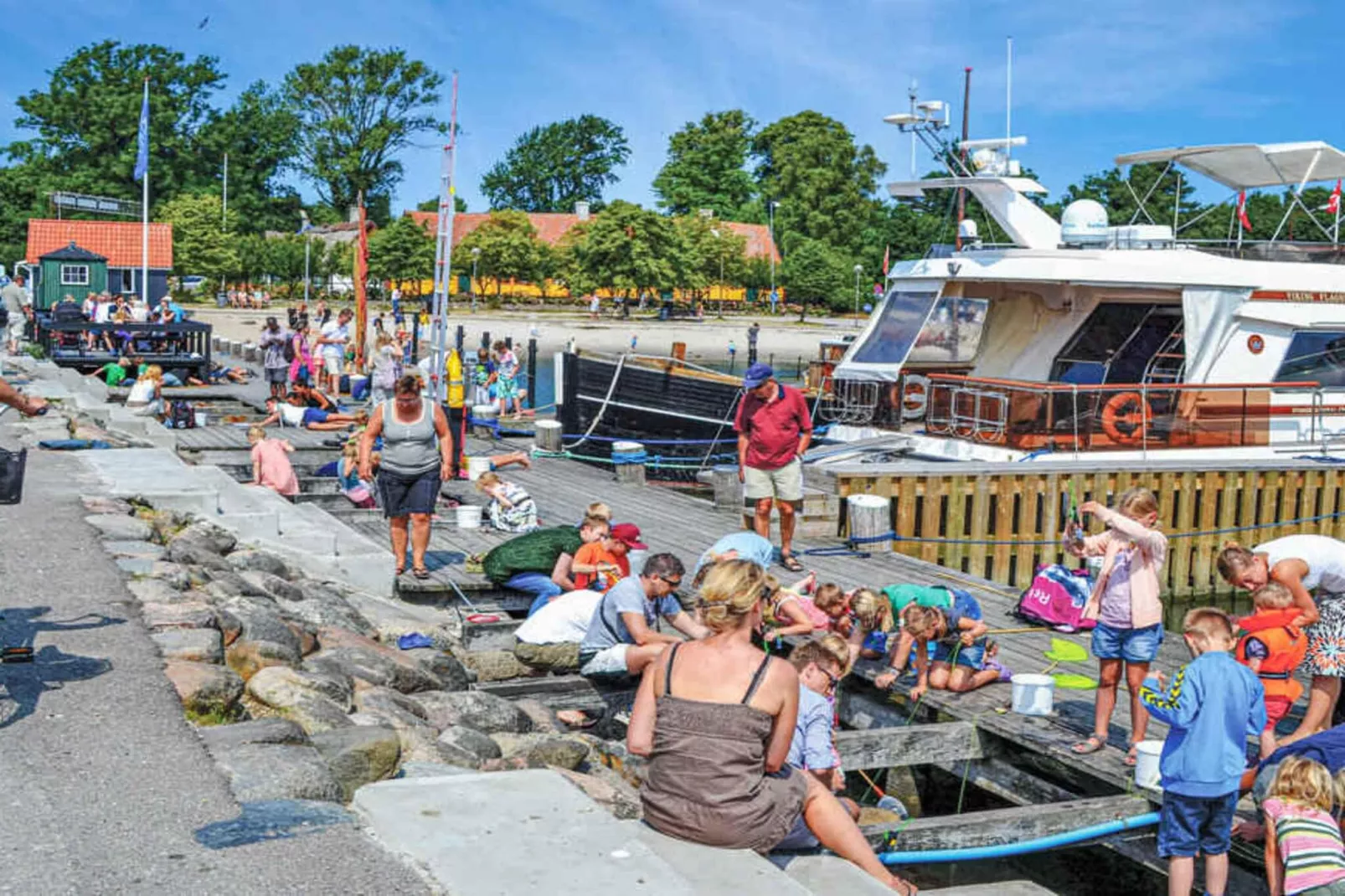 5 Sterne Ferienhaus in Nykøbing Sj-Im Freien