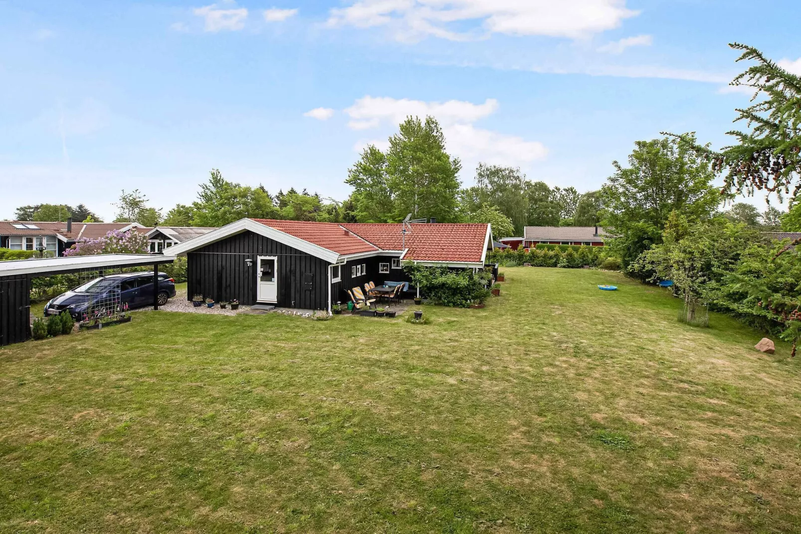 5 Sterne Ferienhaus in Græsted-Im Freien