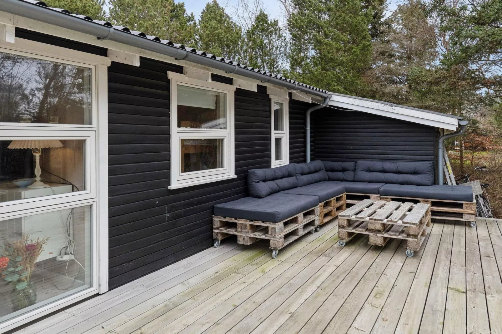 5 Sterne Ferienhaus in Nykøbing Sj-Im Freien