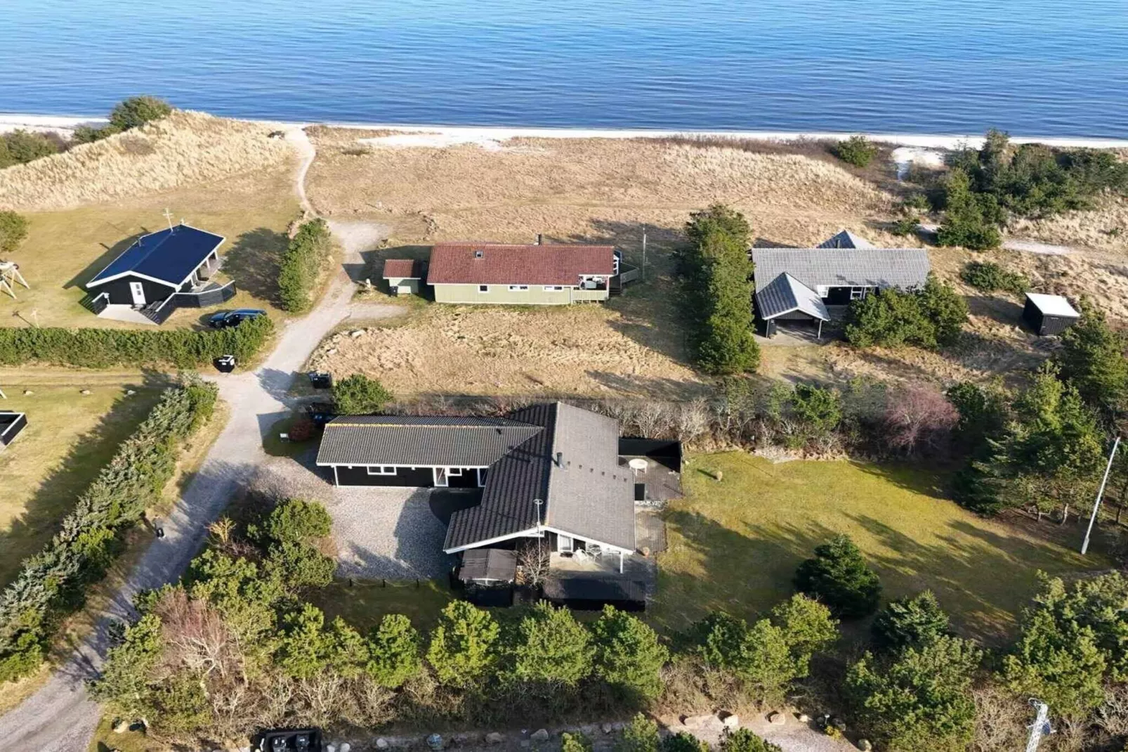 5 Sterne Ferienhaus in Sæby-Im Freien