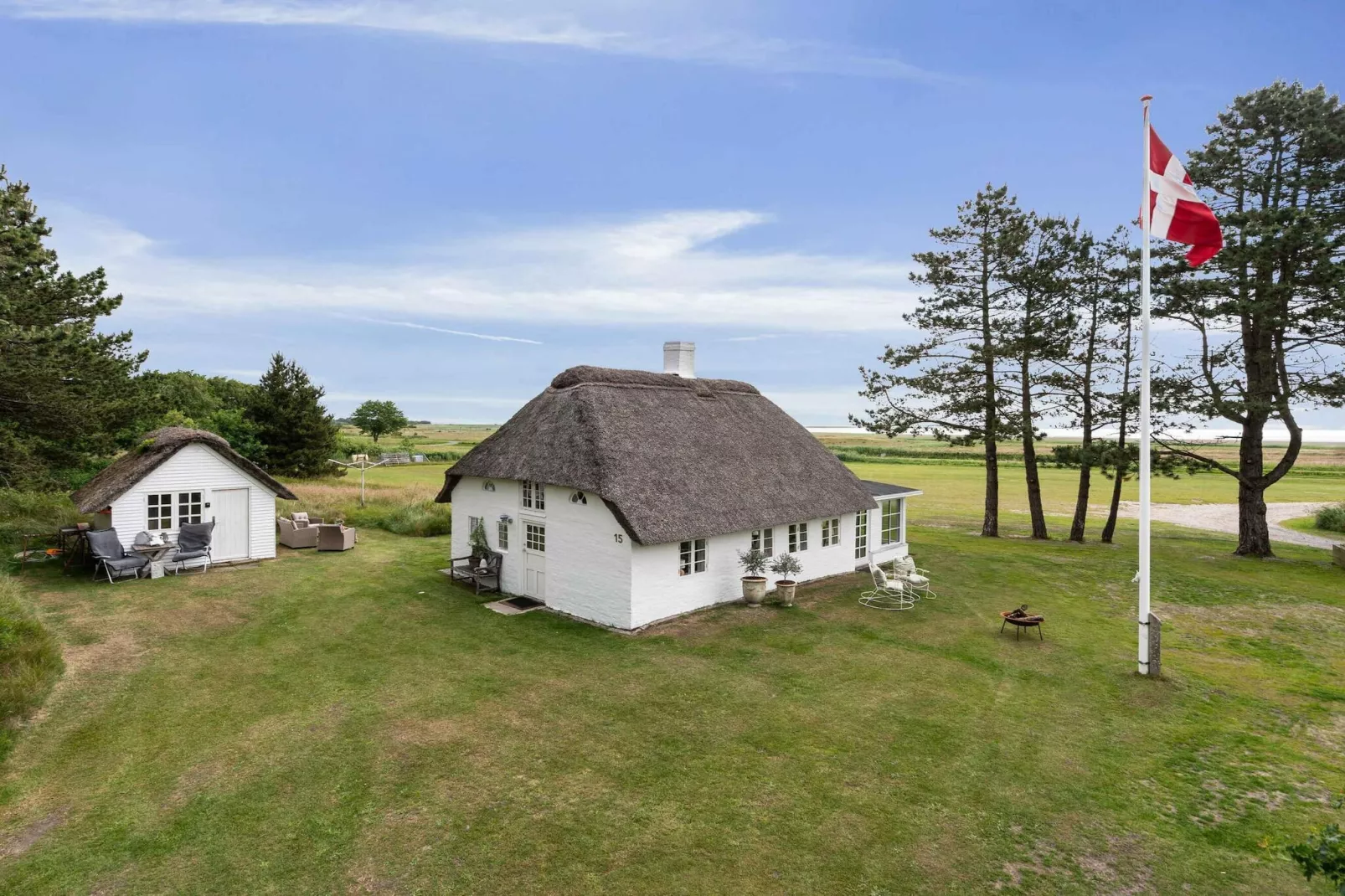 4 Sterne Ferienhaus in Rømø-Im Freien