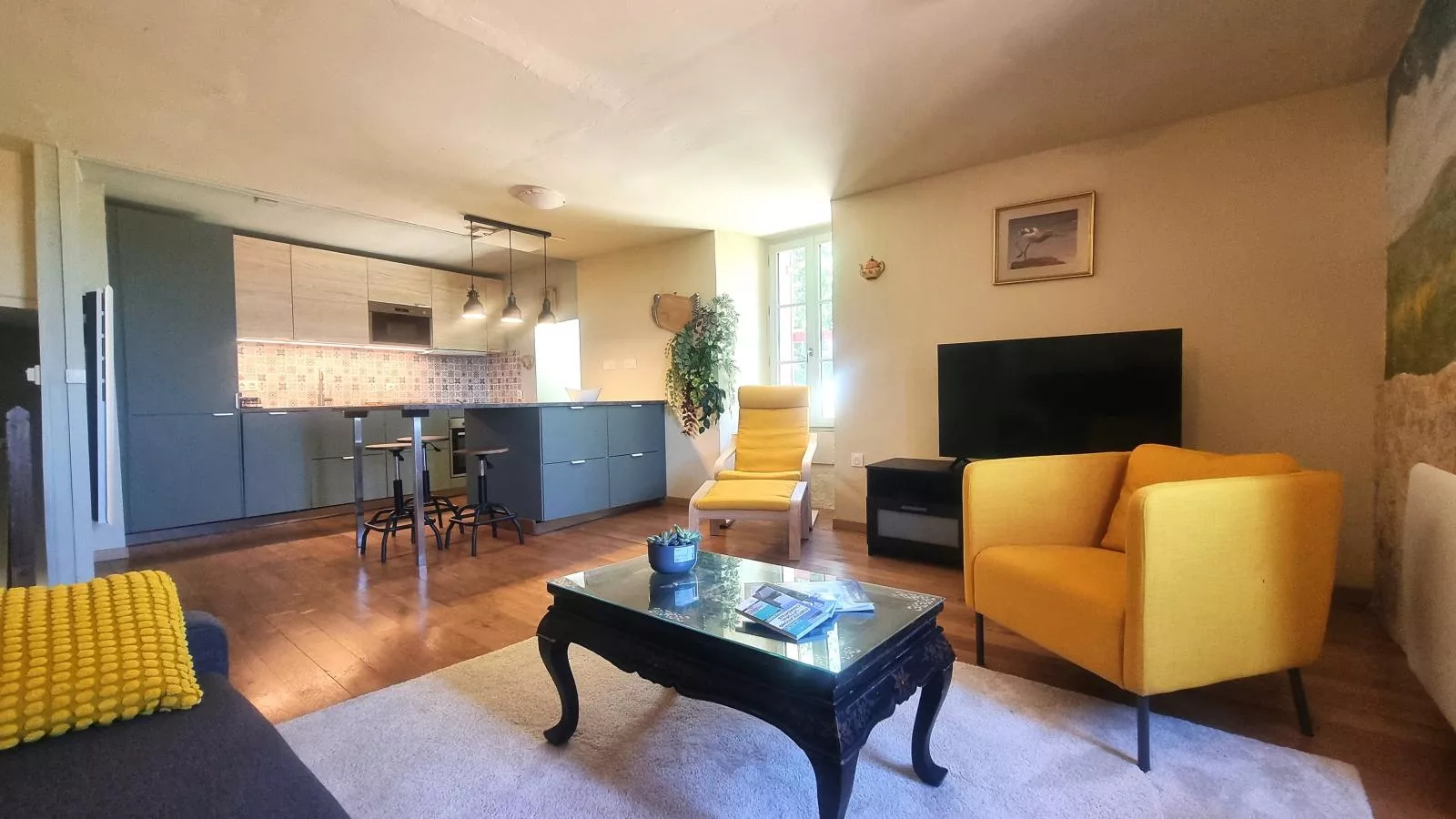 La Nit de la Fontaine-Wohnzimmer