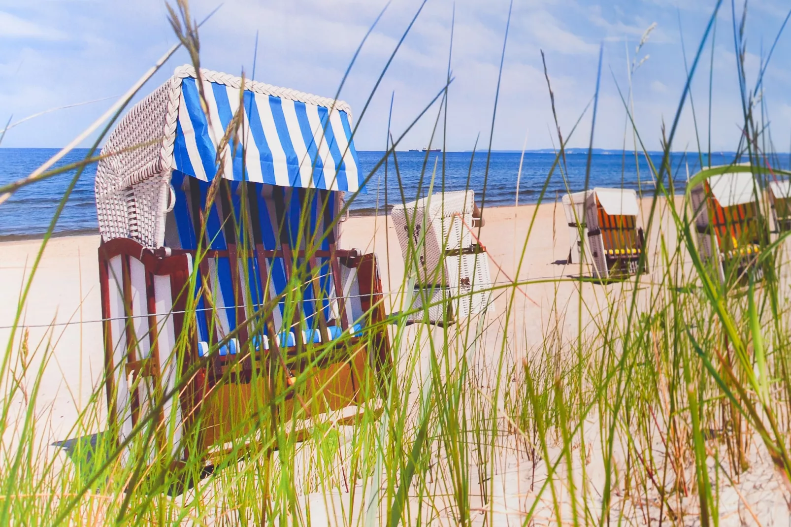 Haus Strandkorb 3-Wohnzimmer