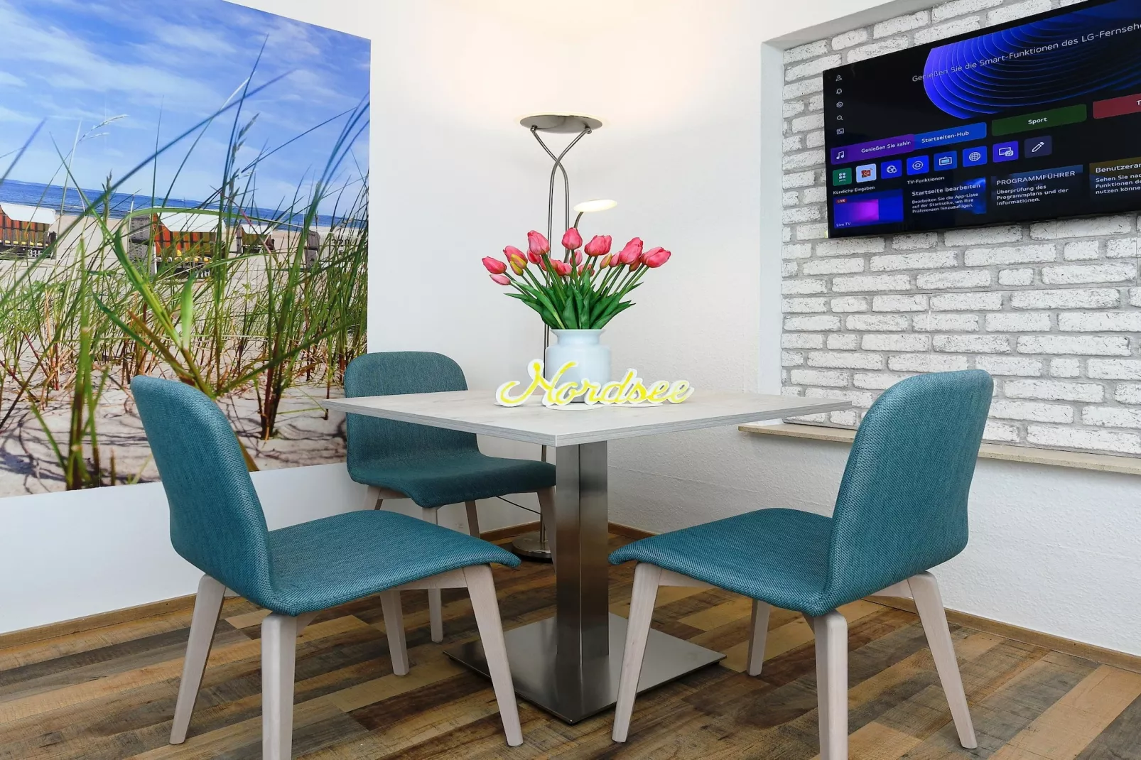 Haus Strandkorb 6-Living room