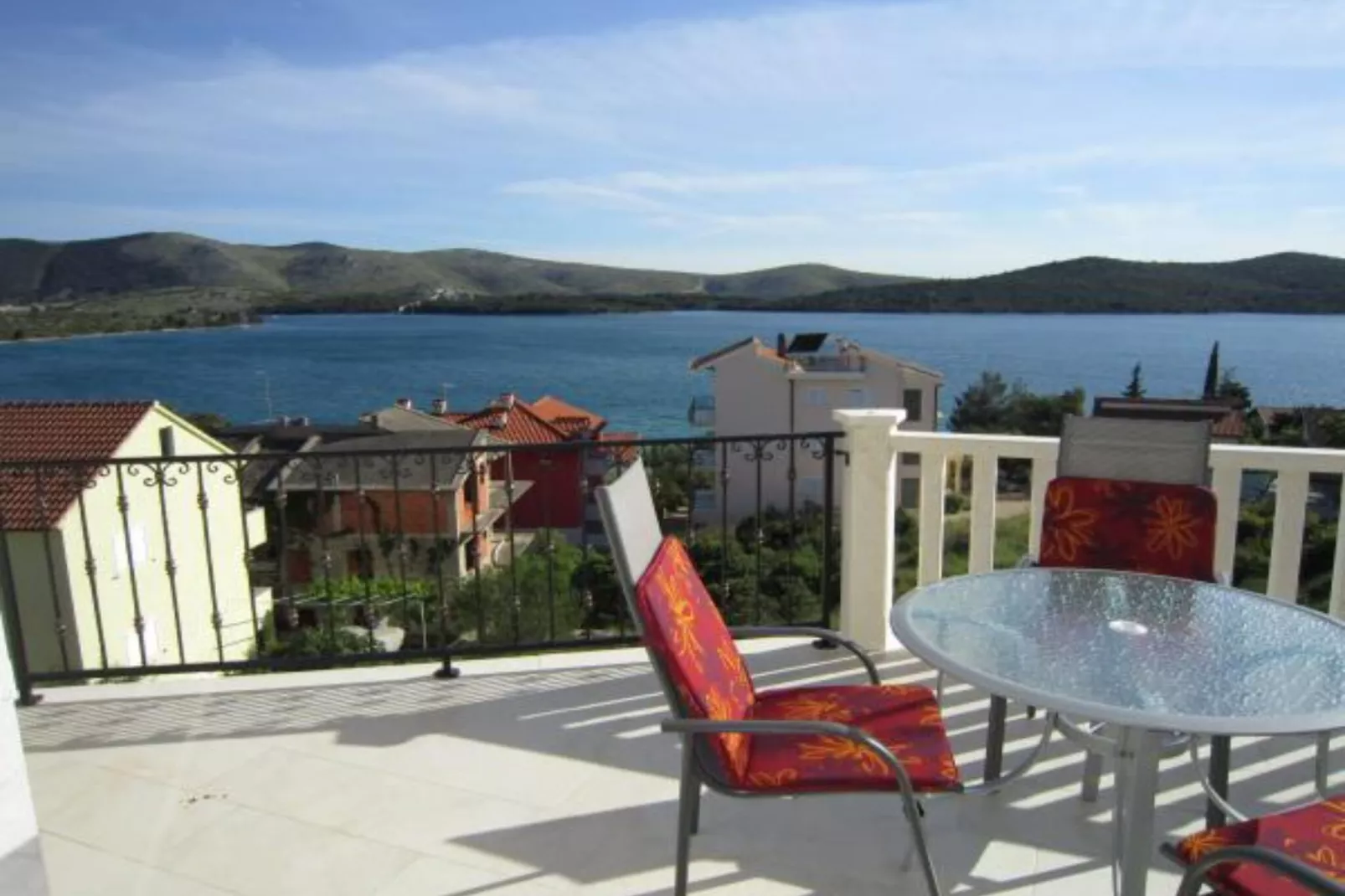 Adria View Apartments Jasenovo  A3-Terrasse/Balkon