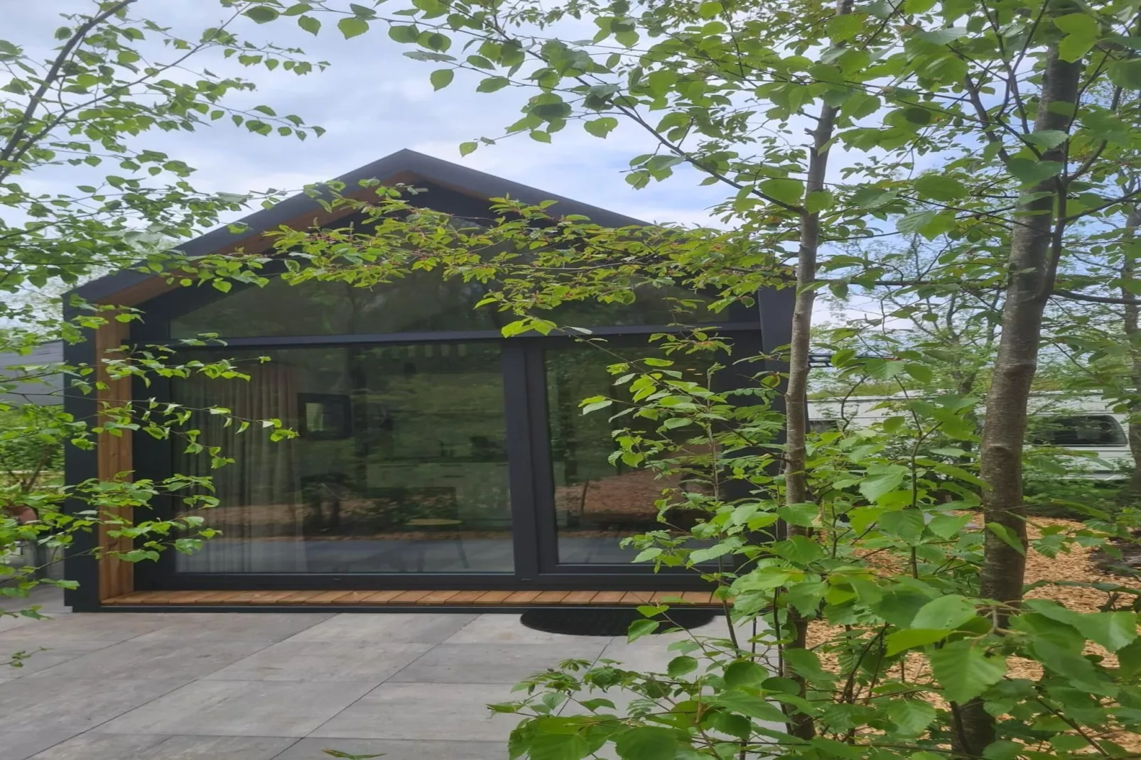 Tiny house | 2-4 persoons-Exterior in summer