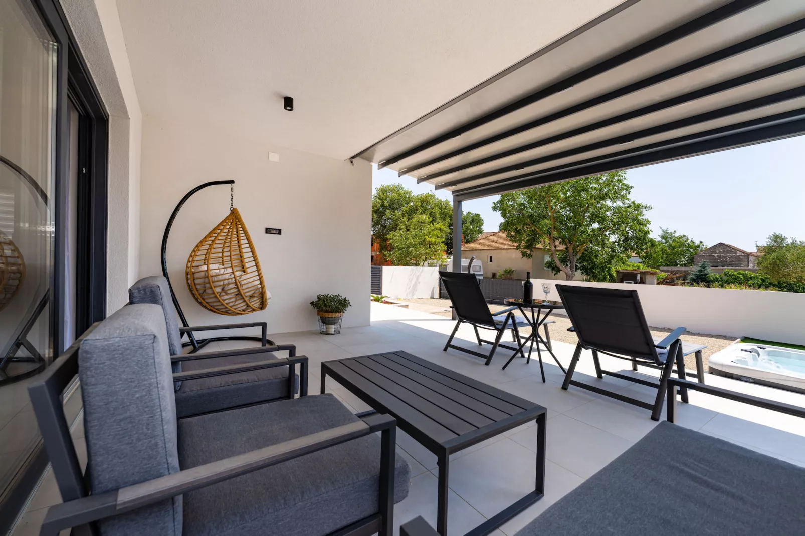 Villa Fine Touch-Terrasse/Balkon