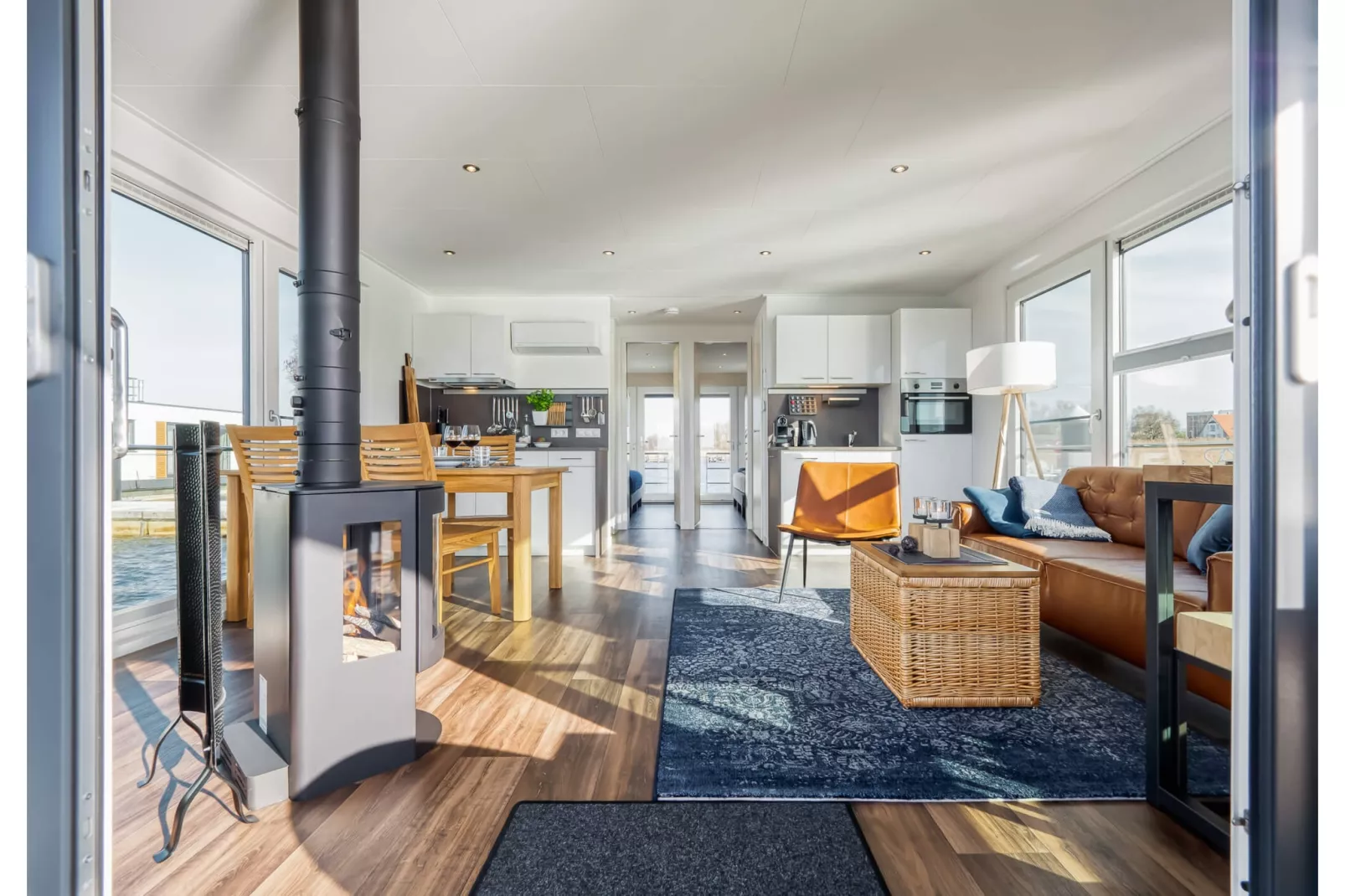 Hausboot in Ribnitz-Damgarten-Living room