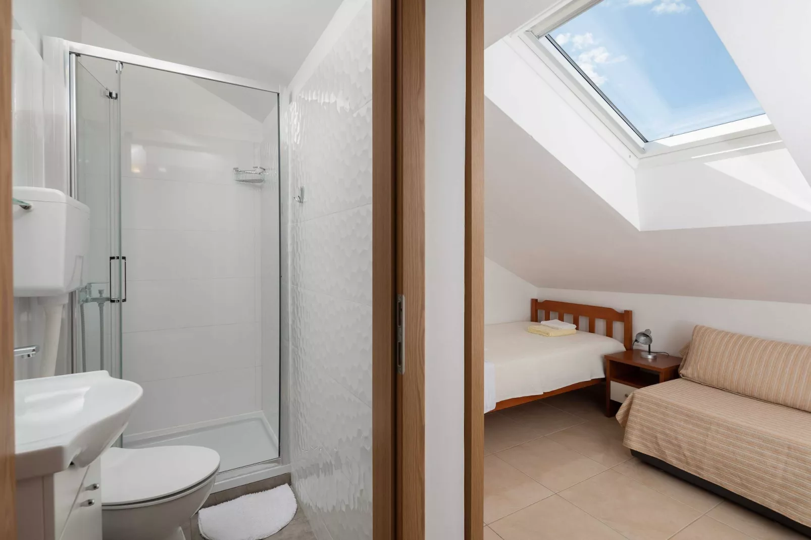 Apartment Bella Vista - Three Bedroom Apartment with Terrace  and Sea View(A6)-Bedroom