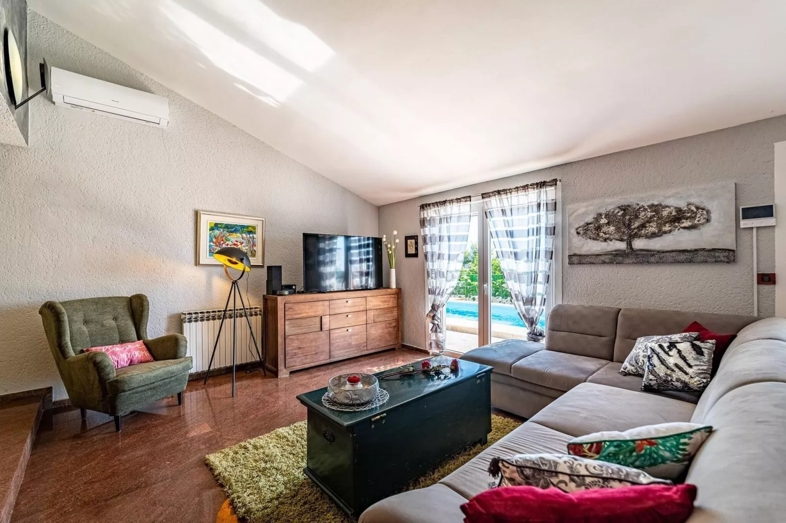 Sea view Villa Elia-Wohnzimmer