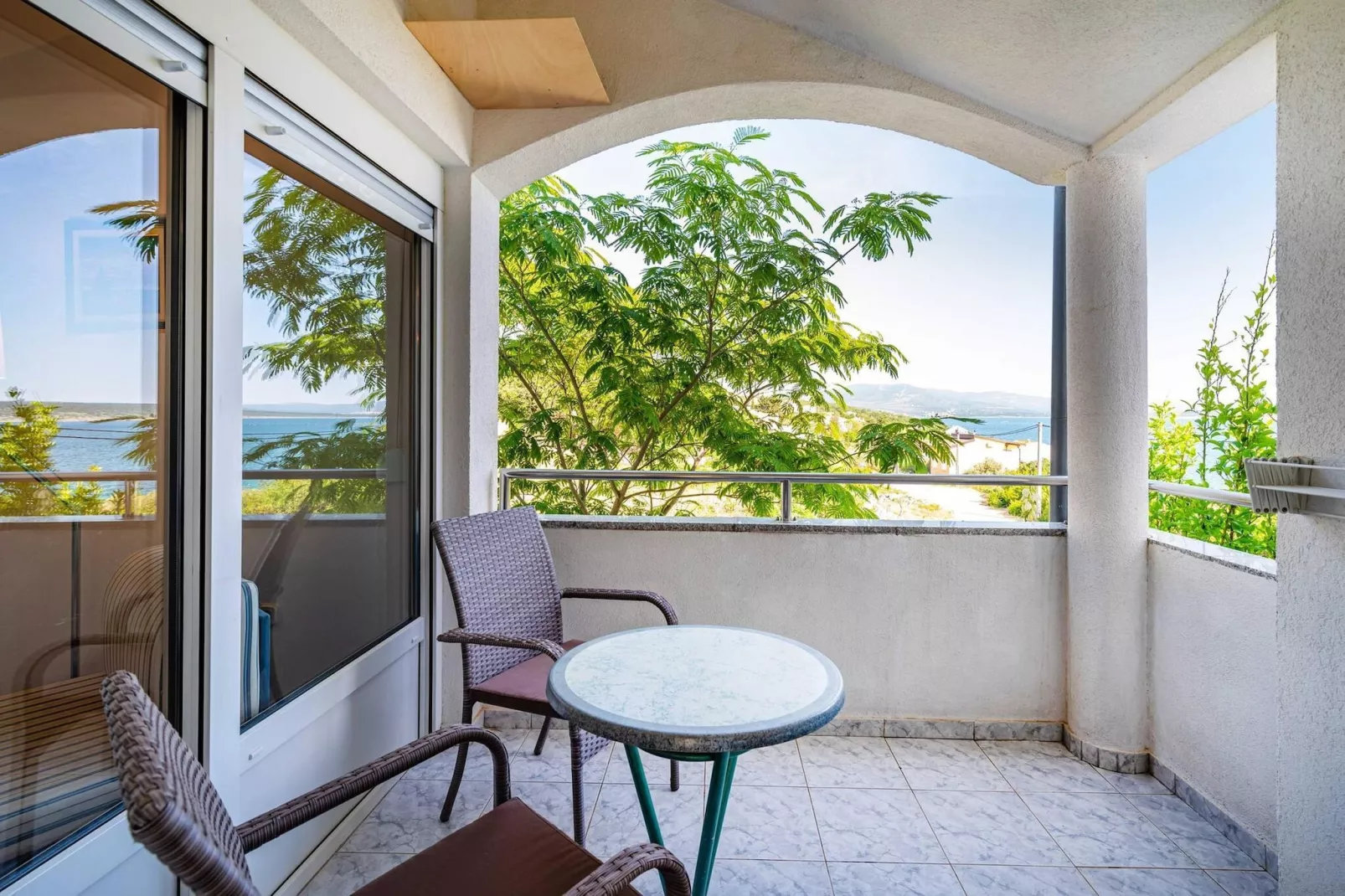 Sea view apartment Dajana-Terrasse / balcon