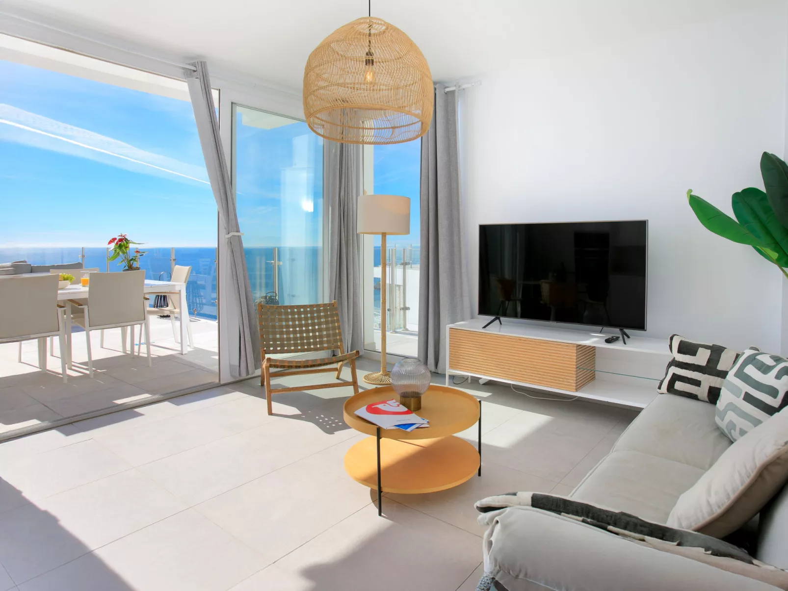 Ocean view sauna & Spa-Drinnen