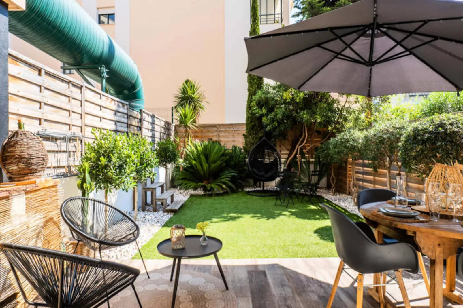 Résidence 2p Cozy Avec Jardin En Plein Coeur Du Palm Beach-Untagged